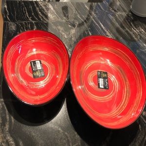 WILMAX oval bowls. Selling 2 together